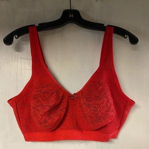 Lane Bryant Lace Unlined No-Wire Bra